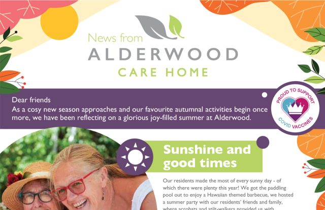 Alderwood autumn newsletter
